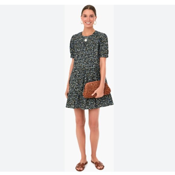 TUCKERNUCK Hyacinth House Black Floral Quinn Dress - Picture 1 of 10
